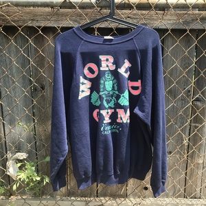 Vintage World Gym Sweater